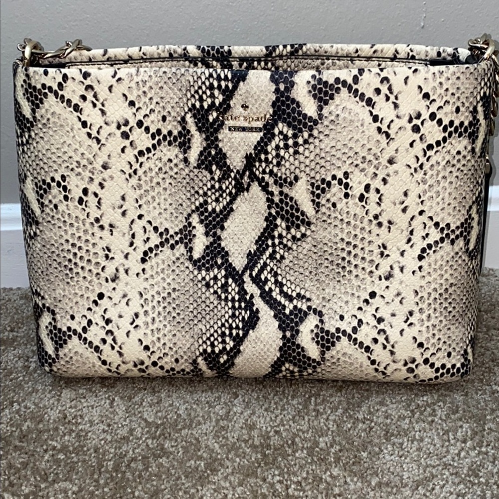Snake skin Katespade purse